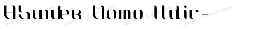 ASvadek Momo Italic字体转换
